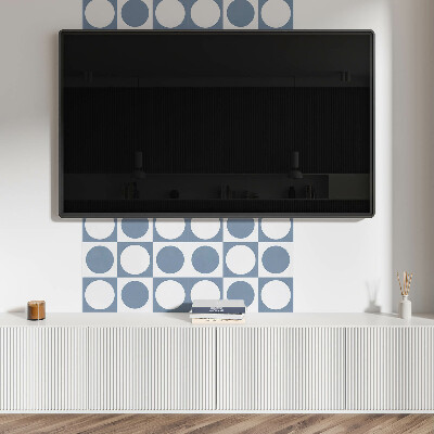 Pvc wall panel square Geometry of circles in a grid system