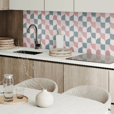 Wall paneling Geometric figures in abstract style