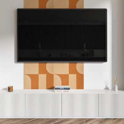 Wall paneling Stylish geometric pattern