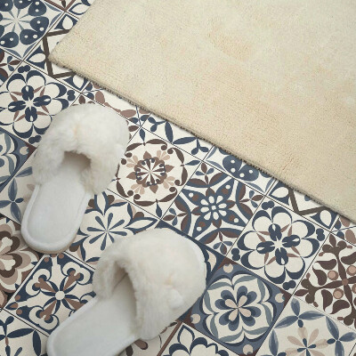 Wall panel square Stylish tile motifs