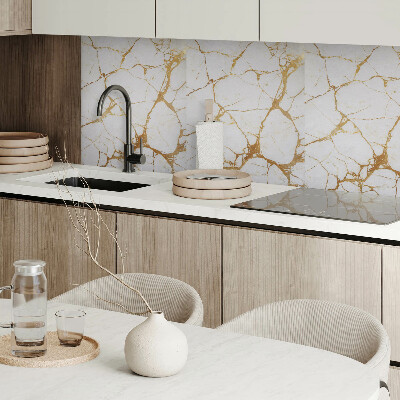 Wall panel square Elegant marble pattern with intricate veins