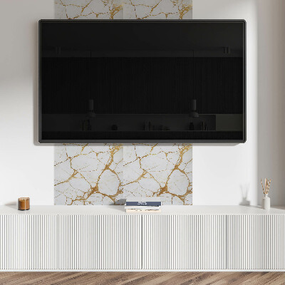 Wall panel square Elegant marble pattern with intricate veins