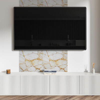 Wall paneling Marble beauty in an elegant style
