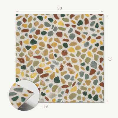 Wall panel square Stone Mosaic Pattern