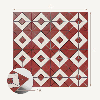Wall paneling Geometric patterns in harmony