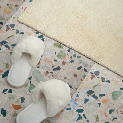 Pvc wall panel square Patterned stone mosaic