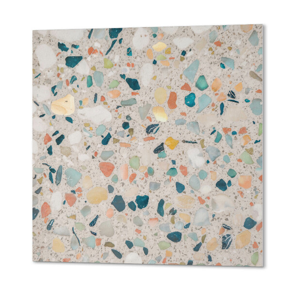 Wall paneling A pattern with a rich composition of stones
