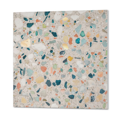 Wall paneling A pattern with a rich composition of stones