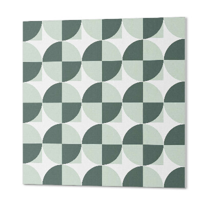Pvc wall panel square Pattern with circles and squares in geometry