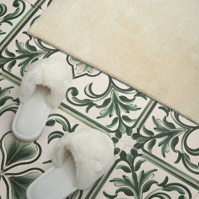Wall panel square Hearts surrounded by leaves