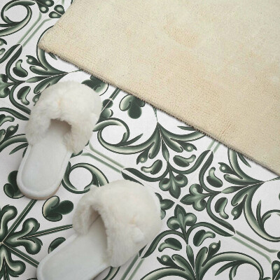 Pvc wall panel square Floral pattern in tile style
