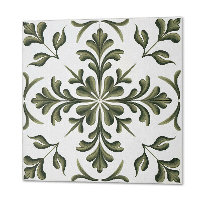 Pvc wall panel square Plant motif