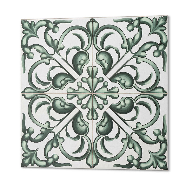 Pvc wall panel square Plant harmony in a symmetrical design