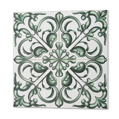 Pvc wall panel square Plant harmony in a symmetrical design
