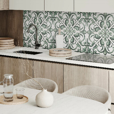 Pvc wall panel square Plant harmony in a symmetrical design
