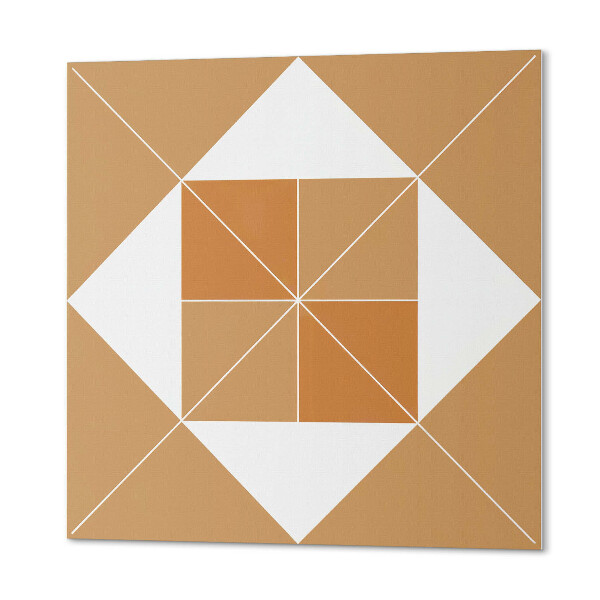 Pvc wall panel square Geometric pattern in various colors