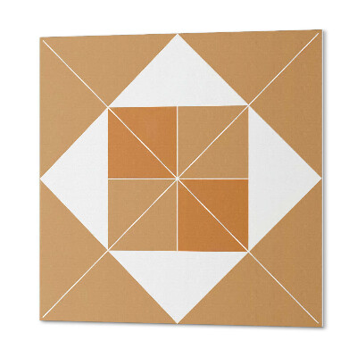 Pvc wall panel square Geometric pattern in various colors