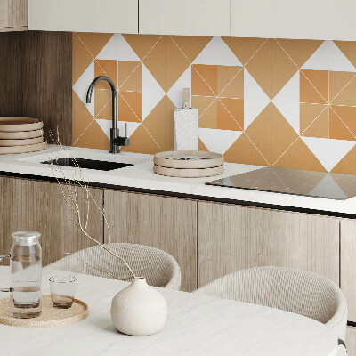 Pvc wall panel square Geometric pattern in various colors