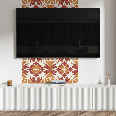 Wall paneling Plant pattern in a harmonious style
