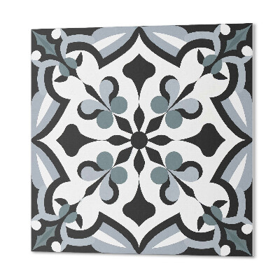 Pvc wall panel square Modern floral pattern