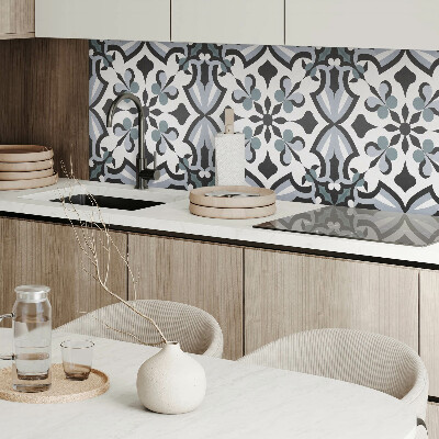 Pvc wall panel square Modern floral pattern