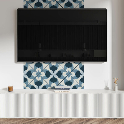 Pvc wall panel square Modern abstract shapes motif