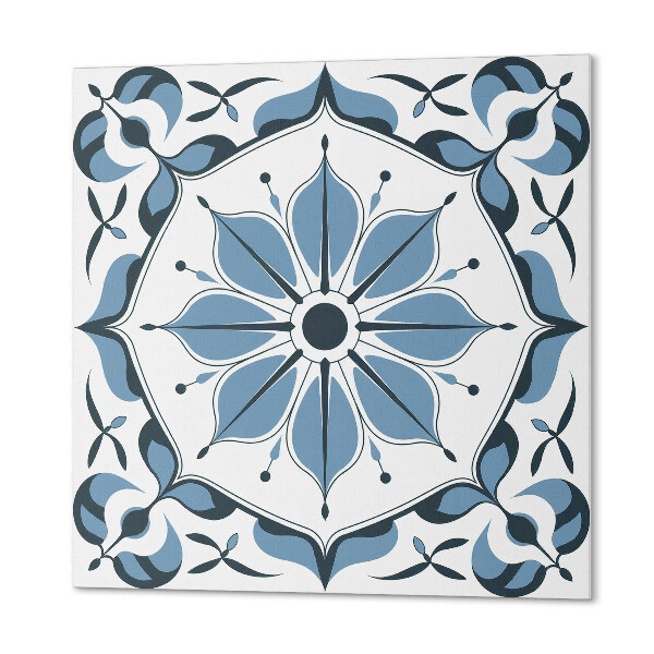 Wall paneling A floral arrangement with delicate details