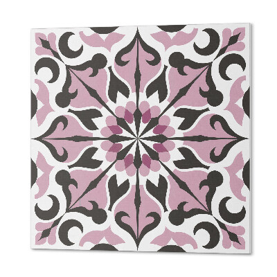 Pvc wall panel square Harmony of plants in a symmetrical pattern