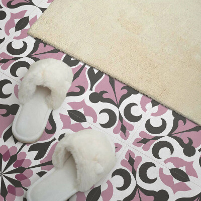 Pvc wall panel square Harmony of plants in a symmetrical pattern