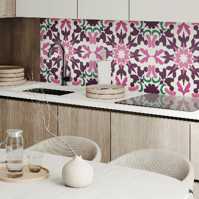 Wall panel square Harmony of plant shapes