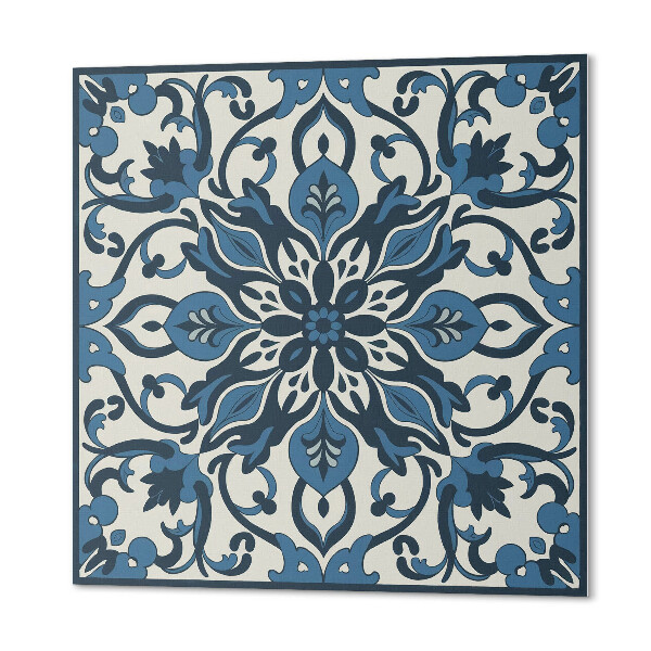 Wall paneling Floral pattern with leaves