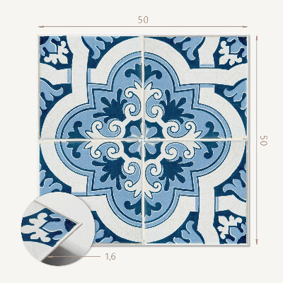 Wall paneling Stylish tiles with intricate ornaments
