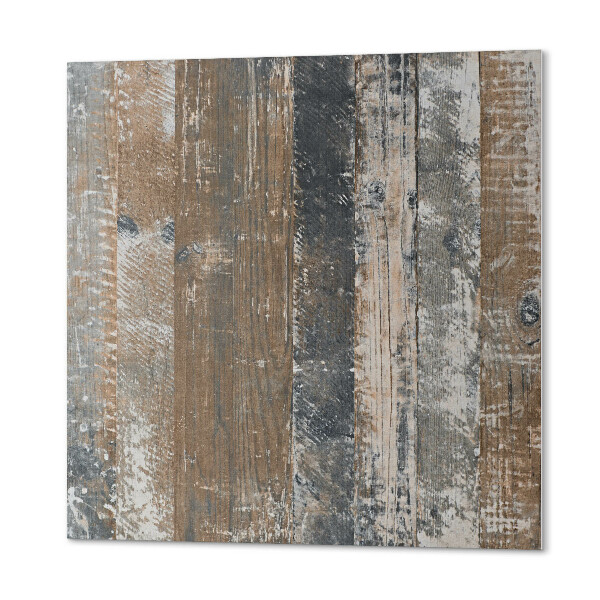 Wall panel square Boards in an organic aesthetic