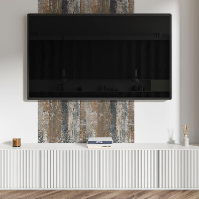 Wall panel square Boards in an organic aesthetic
