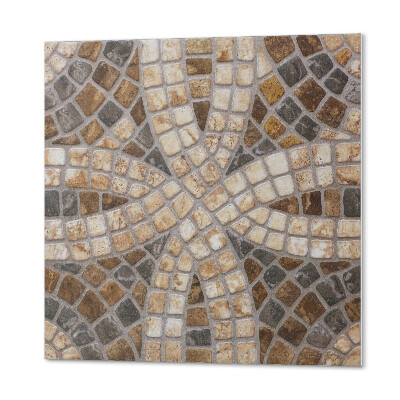 Pvc wall panel square Mosaic pattern with woven details