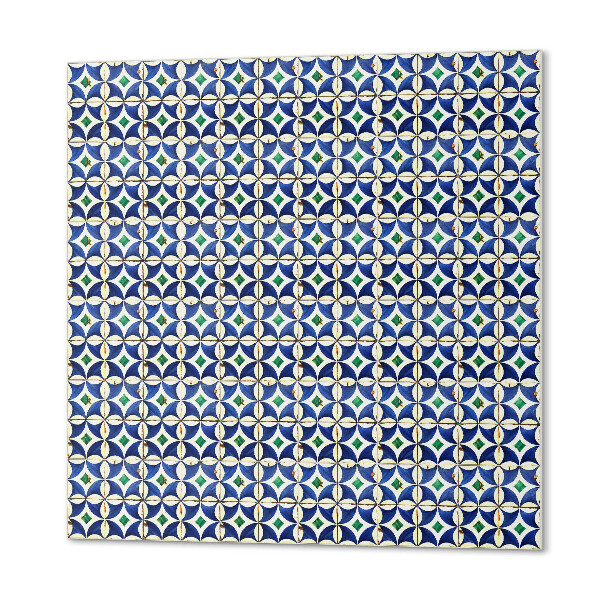 Wall panel square Stylish tiles in geometry