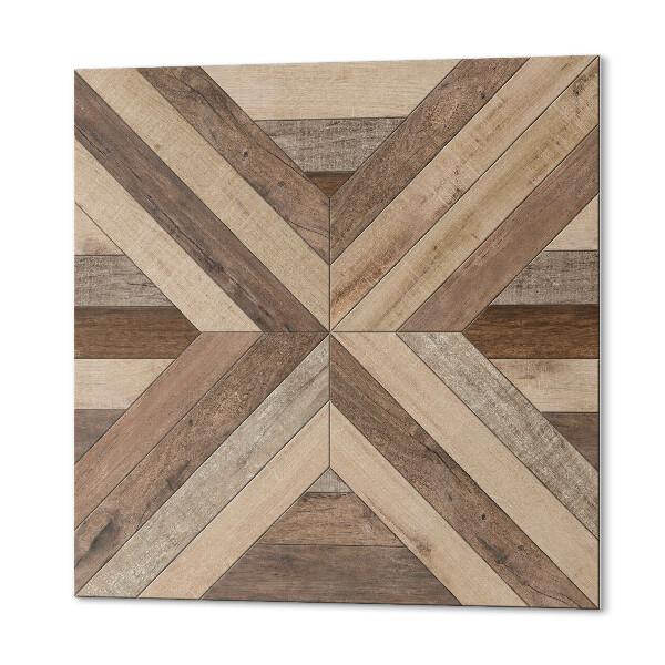 Wall paneling Stylized panels in a wooden pattern