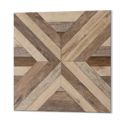 Wall paneling Stylized panels in a wooden pattern