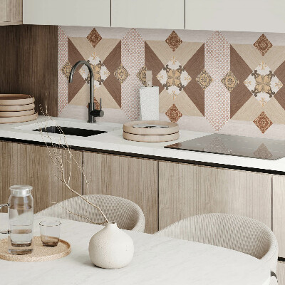 Pvc wall panel square Mosaic pattern with spectacular ornaments