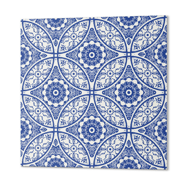 Pvc wall panel square Floral accents in design
