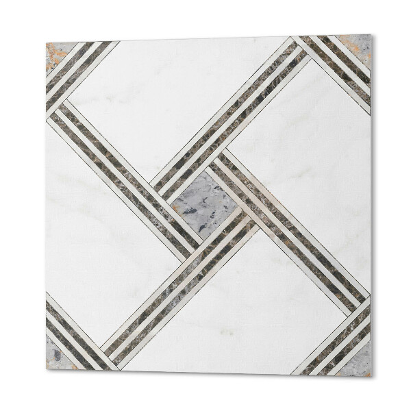 Pvc wall panel square Geometry in dynamic lines