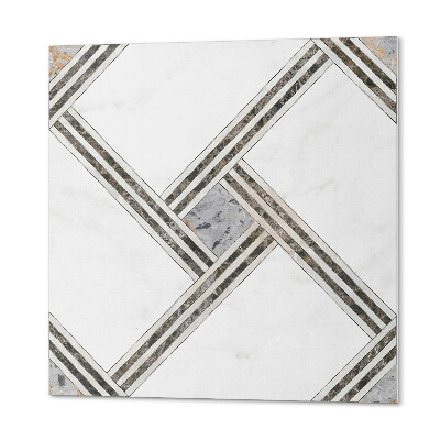 Pvc wall panel square Geometry in dynamic lines
