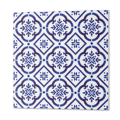 Pvc wall panel square Decorative pattern of tiles with ornaments