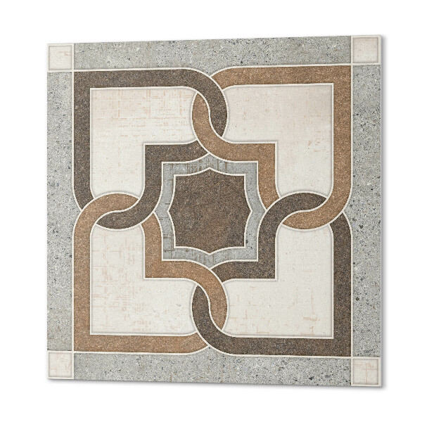 Pvc wall panel square Tile pattern in modern geometric design