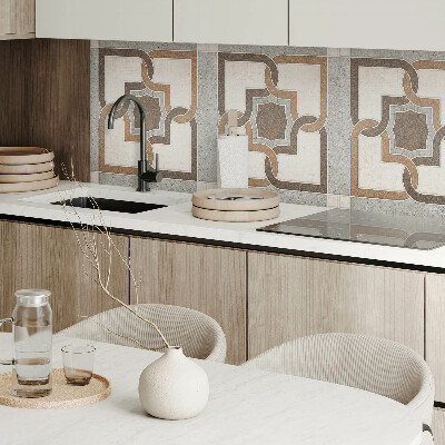 Pvc wall panel square Tile pattern in modern geometric design