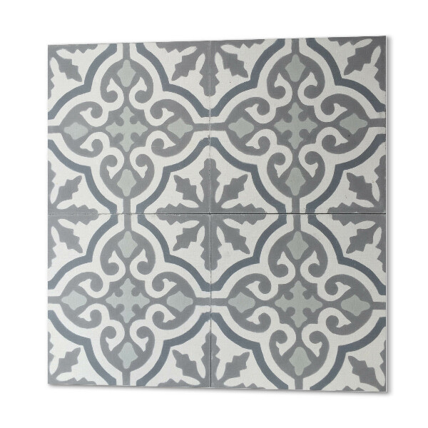 Wall paneling Pattern of ornaments in a mosaic composition