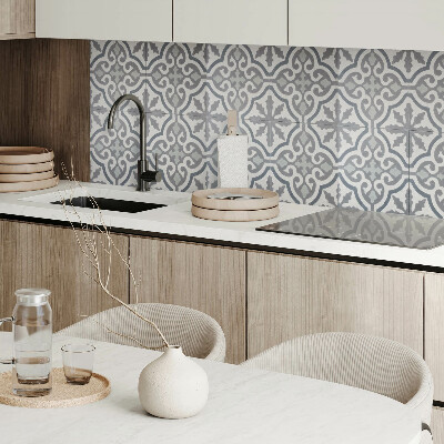 Wall paneling Pattern of ornaments in a mosaic composition