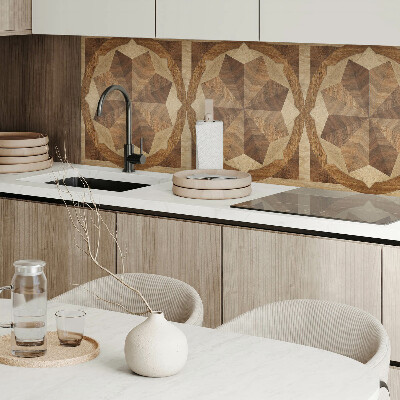 Wall panel square Multi-layered shape motif