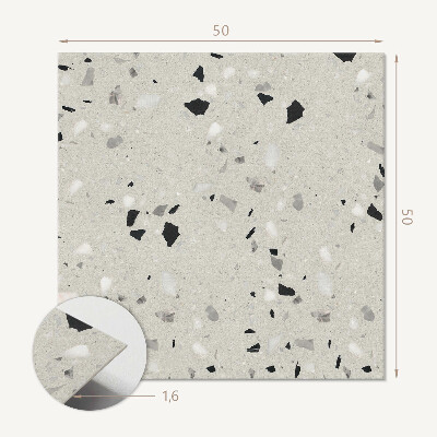 Wall panel square Microscopic Motif of Small Elements