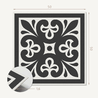 Wall panel square Pattern with refined accents